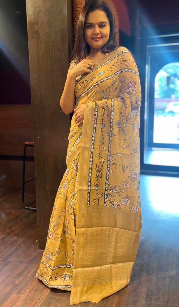 CHANDERI SAREE 22112337 – Ashima Fashion Store