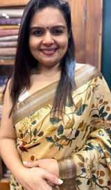 tussar silk saree 22112356