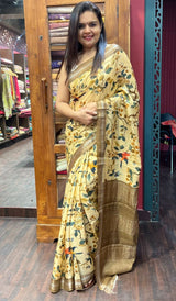 tussar silk saree 22112356