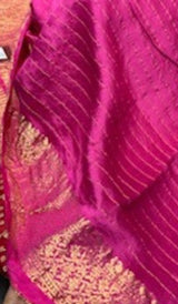 CRUSHED ORGANZA SAREE 15012442