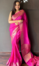 SEMI SILK SAREE 2201242