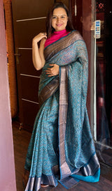 CHANDERI SILK SAREE  2901242