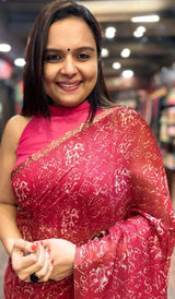SEMI LINEN SAREE 29012412