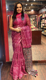 SEMI LINEN SAREE 2901245