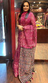 SEMI LINEN SAREE 2901245