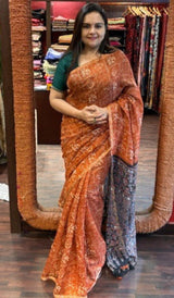 SEMI LINEN SAREE 0502241