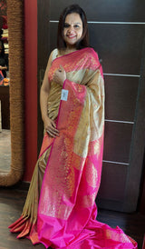 MOONGA TUSSAR SAREE  17032436