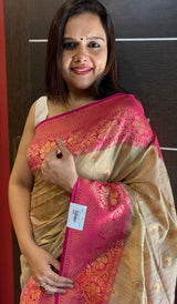 MOONGA TUSSAR SAREE  17032436