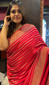 crepe silk saree 18032453