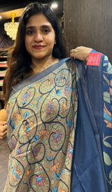 SEMI LINEN SAREE 1710243