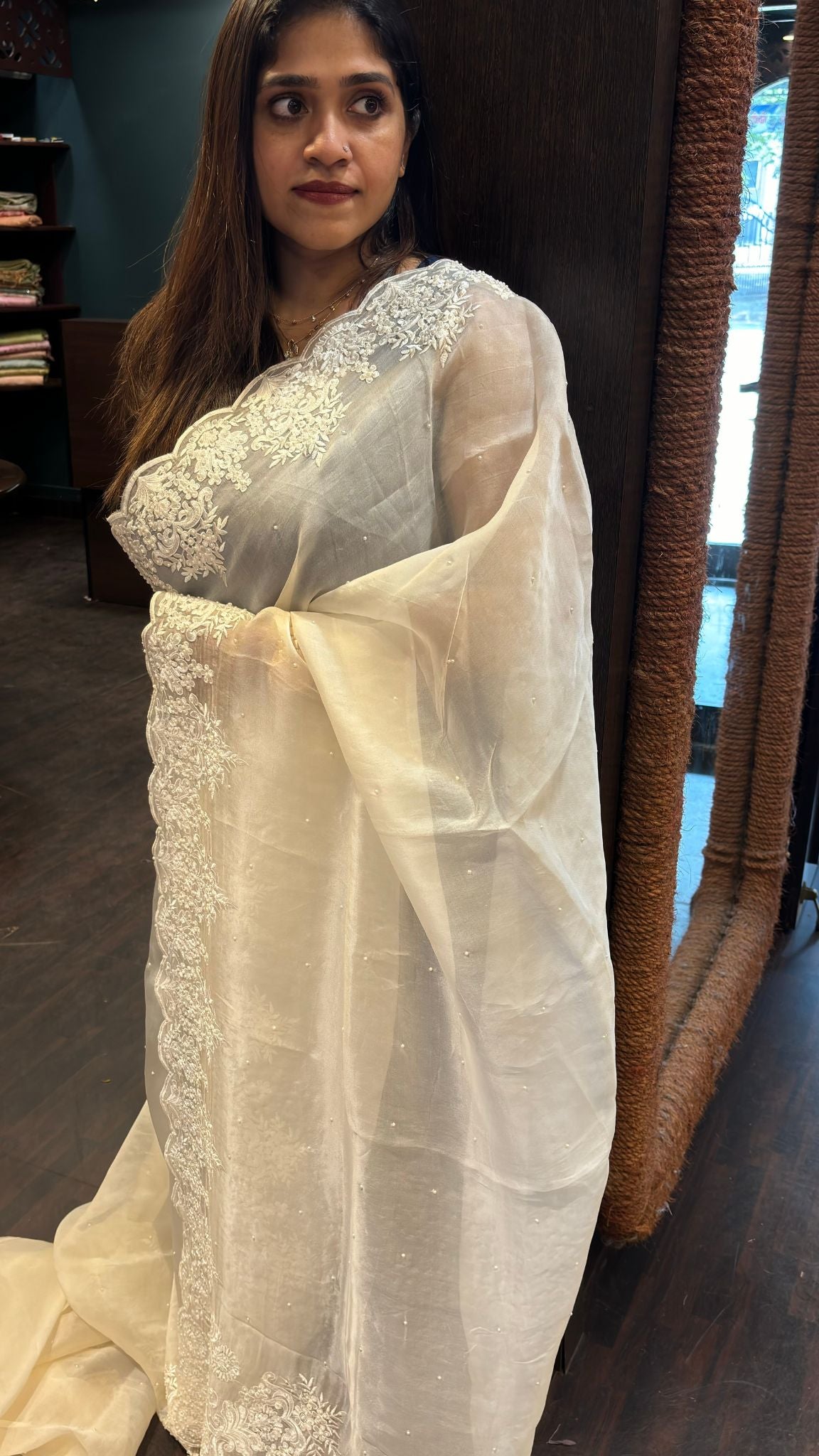 ORGANZA SAREE 04112431 – Ashima Fashion Store
