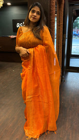 SEMI LINEN SAREE S 10092467