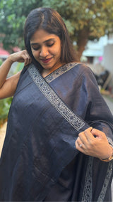 TUSSAR SILK SAREE 250125111