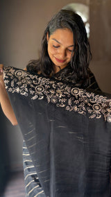 ORGANZA SAREE 250125112