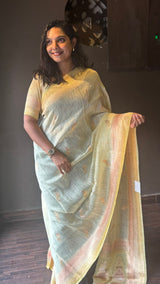LINEN SAREE 05092312