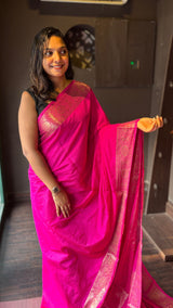 LINEN SILK SAREE 1601258