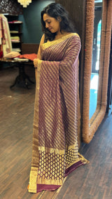 CREPE SILK SAREE 05032510