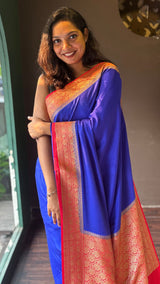 CREPE SILK SAREE 20122496