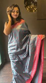 SEMI SILK SAREE 04112443