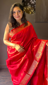 SEMI SILK SAREE 15122420