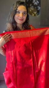 SEMI SILK SAREE 15122420