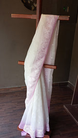 ORGANZA SILK SAREE 1703251