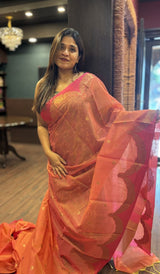 COTTON BANARASI SAREE 210226112