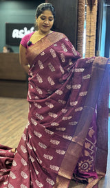 CHANDERI SAREE 27022636