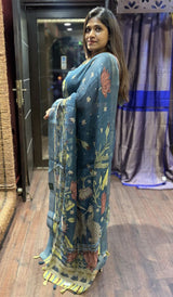 SEMI LINEN SAREE 2703265