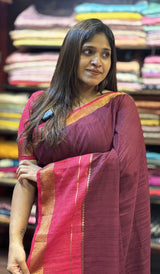 SEMI TUSSAR SAREE 24042623