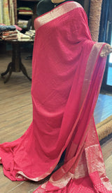 SEMI GEORGETTE SAREE 2404262
