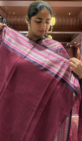 PRINTED CHANDERI SAREE 07122571