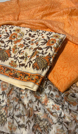 COTTON UNSTITCHED SALWAR 09022658