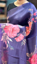 ORGANZA SAREE 290426126