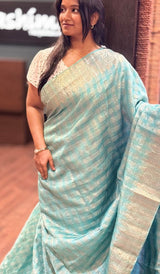 KORA CHANDERI SAREE 050526118