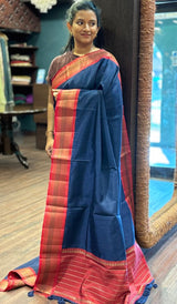 SEMI LINEN SAREE 20022638
