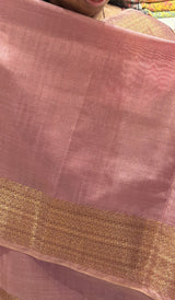 SEMI LINEN SAREE 20022657