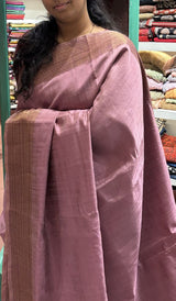 SEMI LINEN SAREE 20022657