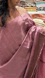 SEMI LINEN SAREE 20022657