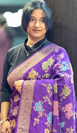 SEMI TUSSAR SAREE 30042694