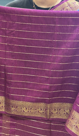 SEMI LINEN SAREE 09052618