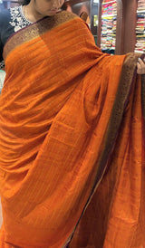 SEMI LINEN SAREE 09052621