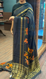 SEMI VISCOSE SILK SAREE 07052633