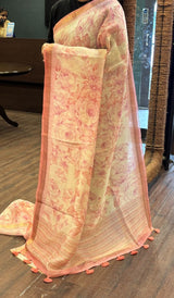 LINEN SAREE 050526156