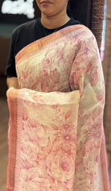 LINEN SAREE 050526156