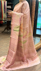 PURE TUSSAR SAREE 09052626
