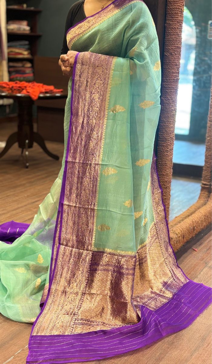 ORGNZA SAREE 1805262 – Ashima
