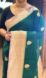 ORGNZA SAREE 1805261