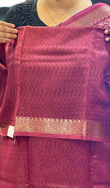 KORA CHANDERI SAREE 0205263