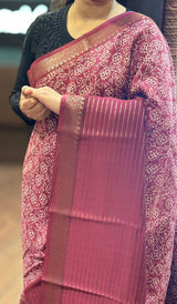 KORA CHANDERI SAREE 0205263
